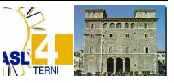 Logo della ASL n. 4 di Terni e Foto di Palazzo Spada (sede del Comune di Terni)