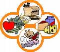 Disegno di alimenti